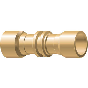 Lockring Straight Coupler 1/2