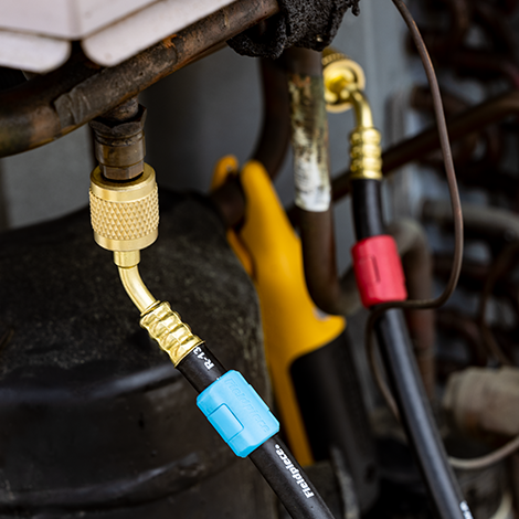 Fieldpiece HR3C 1/4 Low Loss Refrigerant Hose Set - Image 9